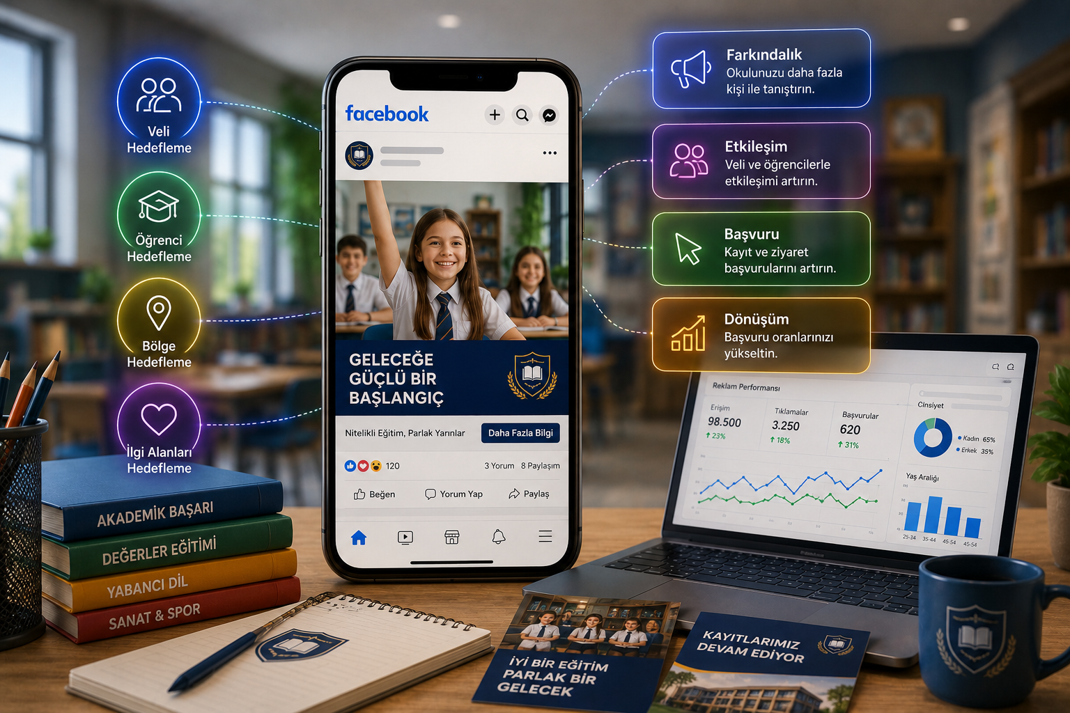 Eğitim Kurumları İçin Veli/Öğrenci Odaklı Meta Reklam Kurgusu
